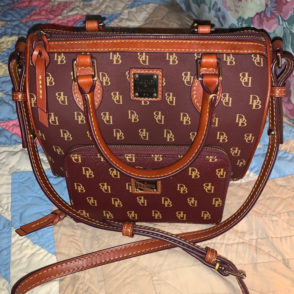 Dooney and Bourne Trudy satchel  and wallet